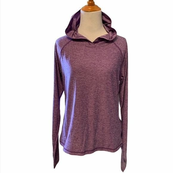 Head purple lightweight hoodie, reflective stripe - Picture 1 of 12